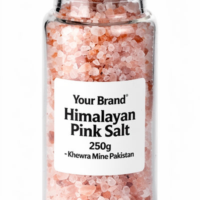100% Pure Himalayan Pink Salt 250g - Cooking & Table Salt from Pakistan