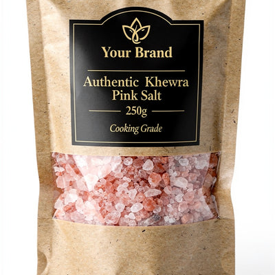 100% Pure Himalayan Pink Salt 250g - Cooking & Table Salt from Pakistan