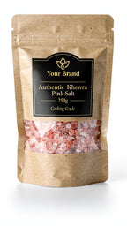100% Pure Himalayan Pink Salt 250g - Cooking & Table Salt from Pakistan