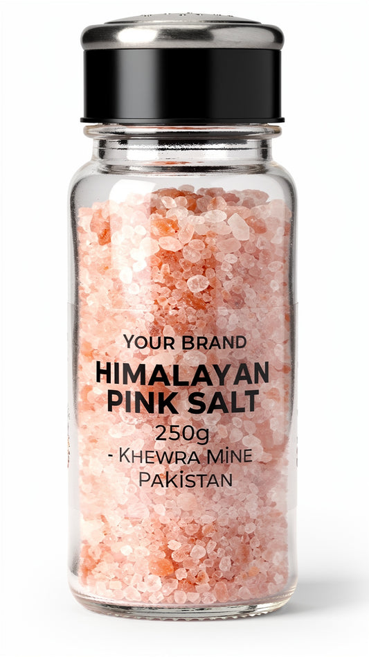 100% Pure Himalayan Pink Salt 250g - Cooking & Table Salt from Pakistan