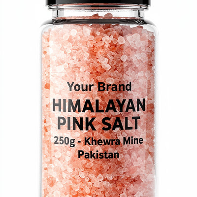 100% Pure Himalayan Pink Salt 250g - Cooking & Table Salt from Pakistan