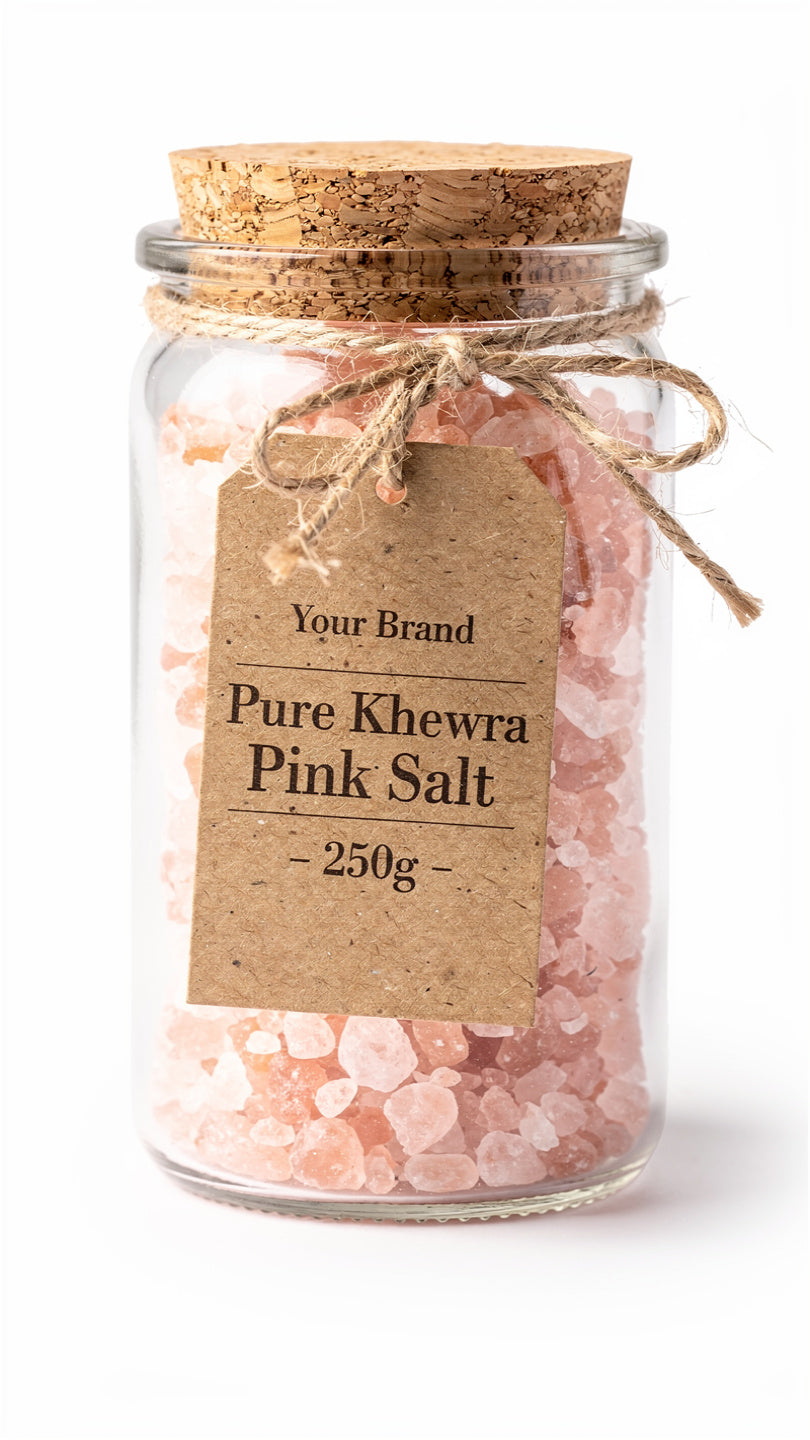 100% Pure Himalayan Pink Salt 250g - Cooking & Table Salt from Pakistan