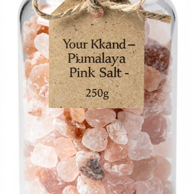 100% Pure Himalayan Pink Salt 250g - Cooking & Table Salt from Pakistan