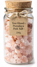 100% Pure Himalayan Pink Salt 250g - Cooking & Table Salt from Pakistan