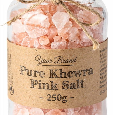 100% Pure Himalayan Pink Salt 250g - Cooking & Table Salt from Pakistan