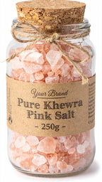100% Pure Himalayan Pink Salt 250g - Cooking & Table Salt from Pakistan