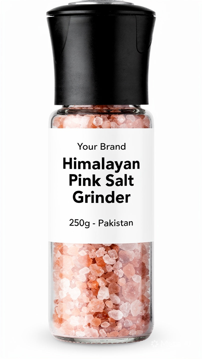 100% Pure Himalayan Pink Salt 250g - Cooking & Table Salt from Pakistan