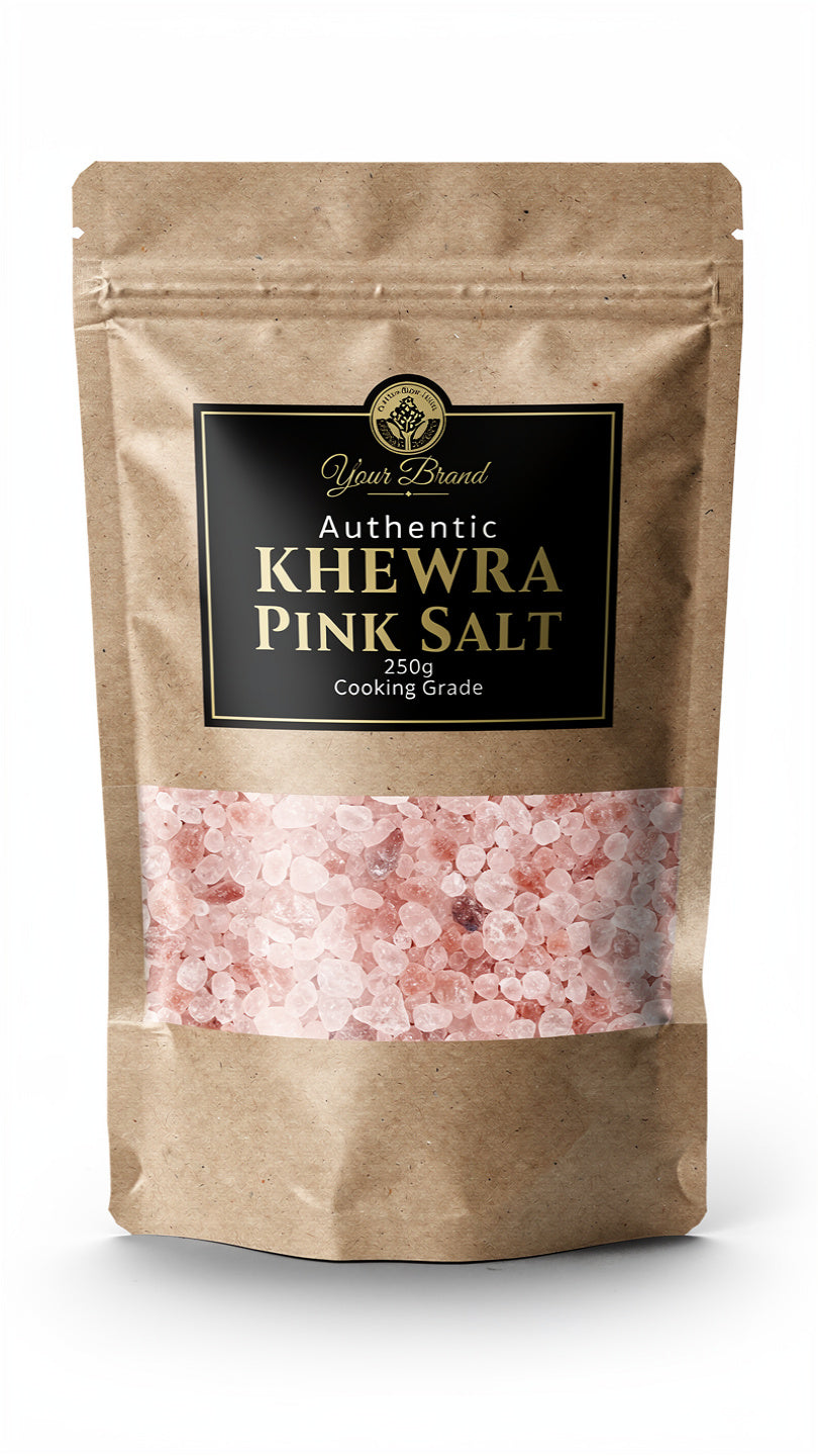 100% Pure Himalayan Pink Salt 250g - Cooking & Table Salt from Pakistan