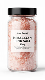 Himalayan Pink Bath Salt 500g - Detox Soak from Khewra Mine