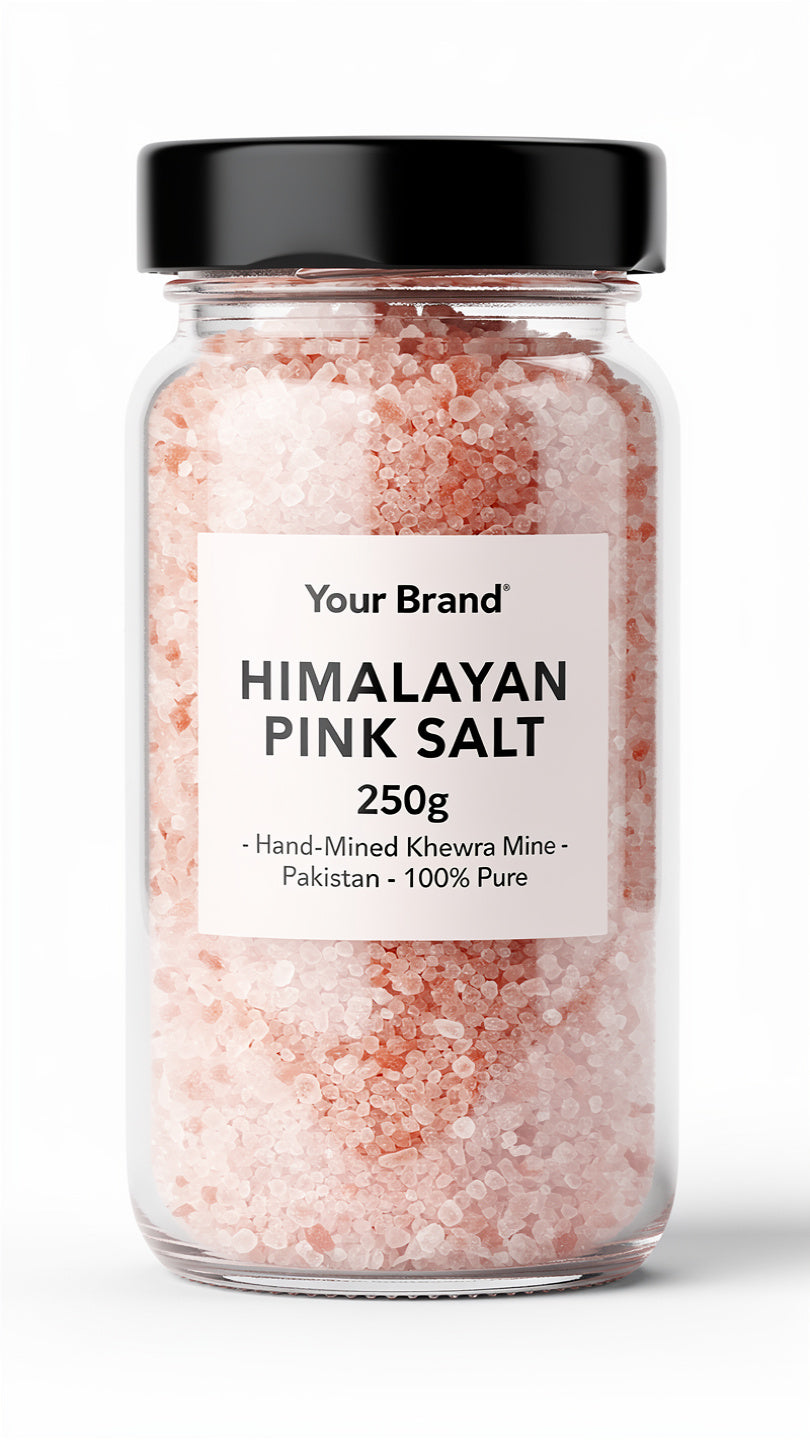 Himalayan Pink Bath Salt 500g - Detox Soak from Khewra Mine