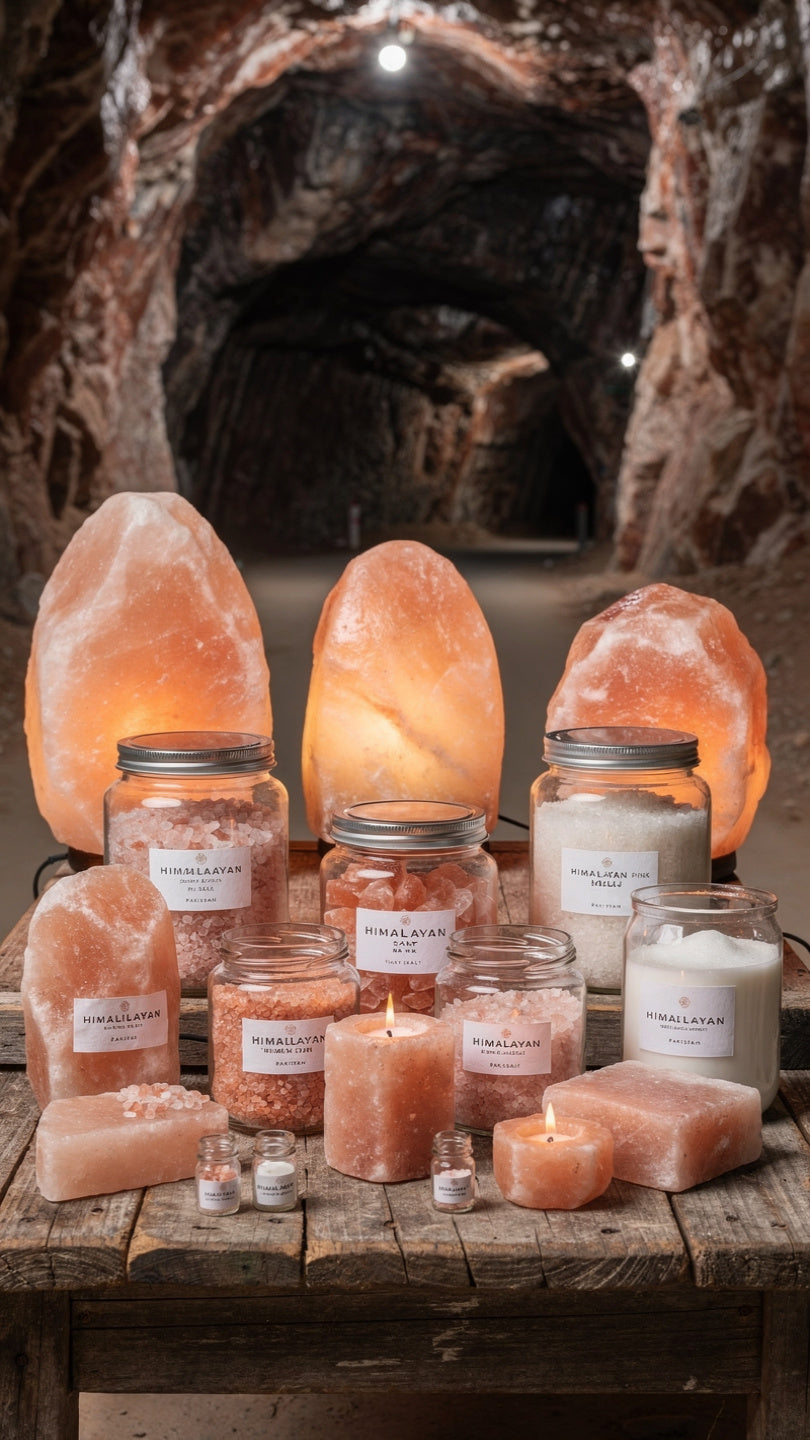 Authentic Himalayan Pink Salt Lamp 2-3kg - Hand-Mined in Pakistan